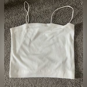 american eagle white tank top